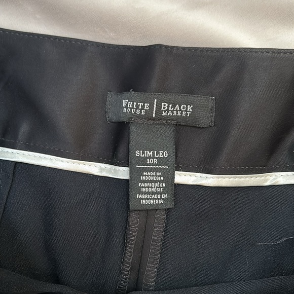 WH/BM satiny dress pants - Picture 3 of 6
